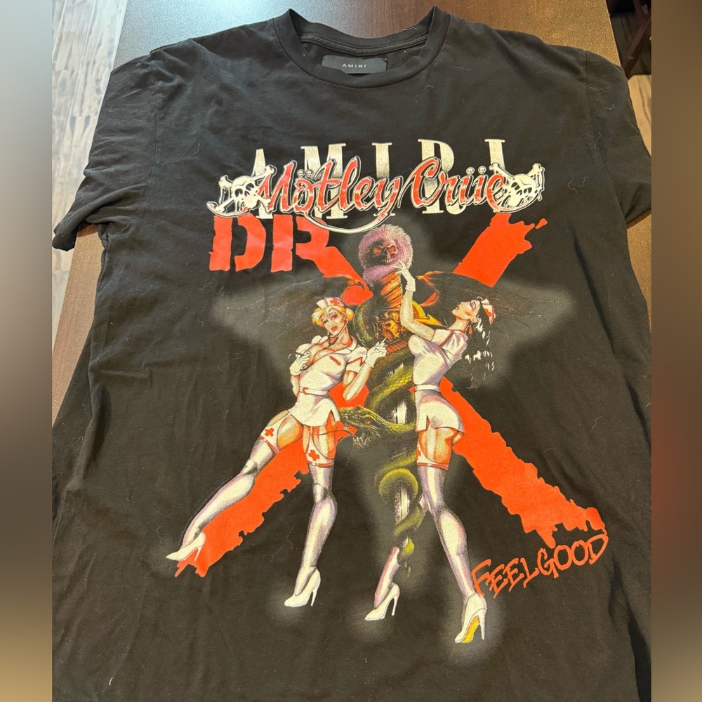 AMIRI Motley Crue t shirt